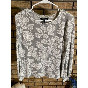 Ellen Tracy Floral Design Sweater‎